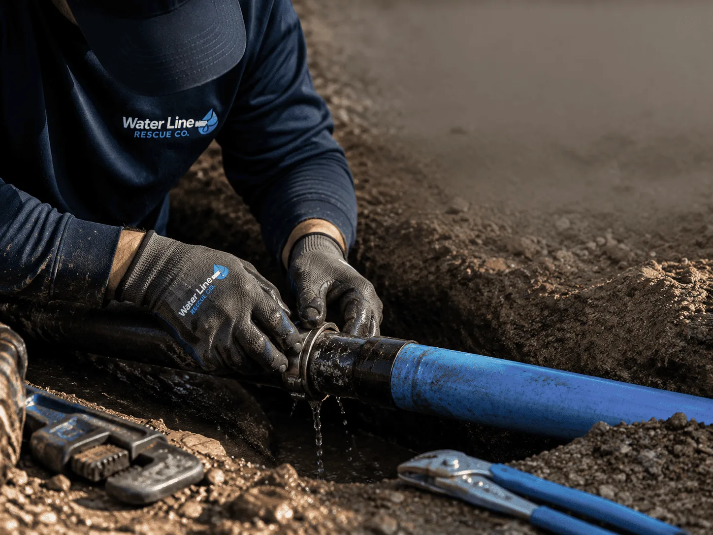 Why choose Water Line Repair in Wilson, KS